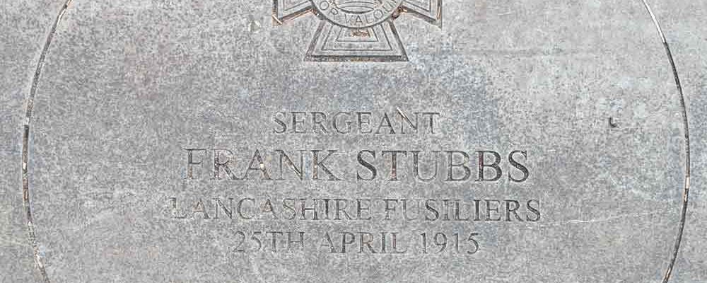 Sgt Frank Edward Stubbs, Victoria Cross