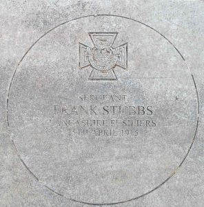 Sgt Frank Edward Stubbs, Victoria Cross